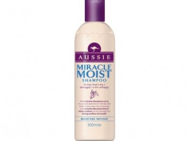 Шампунь AUSSIE Miracle Moist для сухих и поврежденных волос, 300 мл