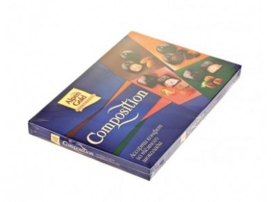 Ассорти конфет ALPEN GOLD Composition из темного шоколада, 218г, 1 штука