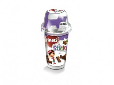 Вафельные трубочки FINETTI с игрушкой, 45г, 1 штука