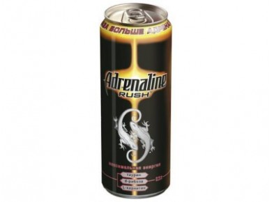 Энергетик ADRENALINE RUSH, 0,5л, 6 штук