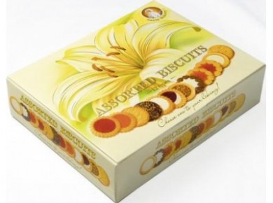 Печенье БИСКОТТИ Santa Bakery ассорти, 750г, 1 штука