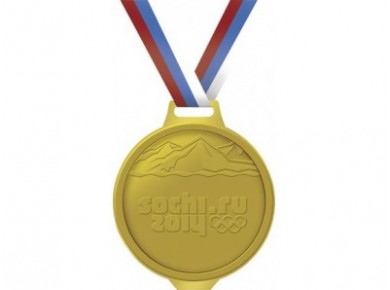 Медаль шоколадная SOCHI.RU 2014, 50г, 1 штука