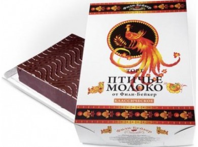 Торт Птичье молоко, 500г, 1 штука