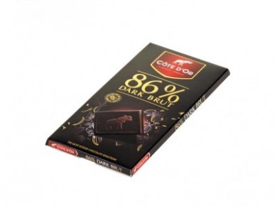 Шоколад COTE D'OR 86% Какао, 100г, 1 штука