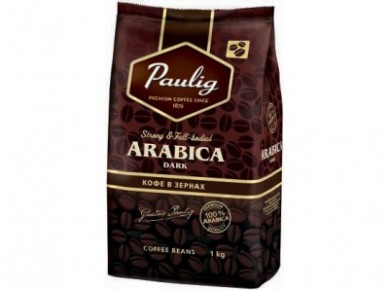 Кофе в зернах PAULIG Arabica Dark, 1кг, 1 штука