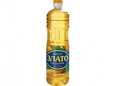 Масло кукурузное ЗЛАТО 1 сорт, 1л, 1 штука