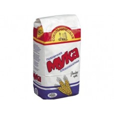 Пшеничная мука СОКОЛЬНИКИ высший сорт, 2кг*2уп, 2 пакета