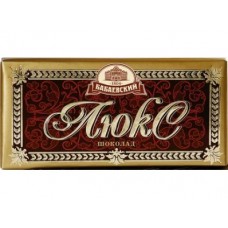 Шоколад БАБАЕВСКИЙ люкс, 100г, 1 упаковка