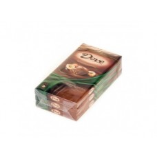 Шоколад DOVE молочный с фундуком, 100г, 3 штуки