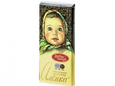 Шоколад АЛЁНКА молочный, 60г, 4 штуки