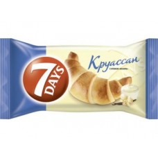 Круассаны 7 DAYS миди ванильные, 65г, 1 штука