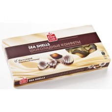 Конфеты FINE FOOD/FINE LIFE шоколадные ракушки, 125г, 1 штука