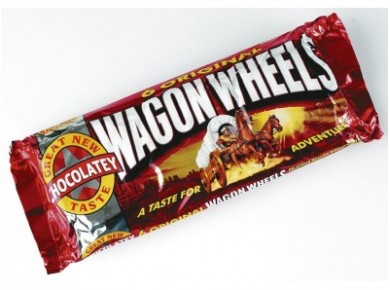 Печенье WAGON WHEELS С Джемом, 216г, 1 штука