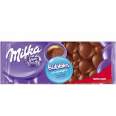 Шоколад MILKA молочный пористый, 80г, 5 штук