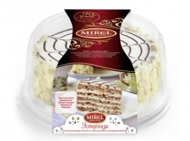 Торты ЭСТЕРХАЗИ МИРЕЛЬ, 650г, 1 штука