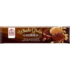 Печенье FINE FOOD Whole Grain овсяное с молочным с шоколадом, 200г, 1 штука