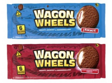 Бисквитное печенье WAGON WHEELS Original, 216г, 1 штука