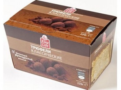 Трюфели FINE LIFE классические, 220г, 1 штука