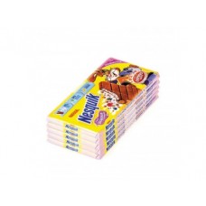 Шоколад NESQUIK с молочной начинкой, ягодами и злаками, 100г, 5 штук