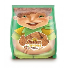 Печенье ЛИМАК овсяное с орехами (ГОСТ) 450 гр, 120 суток