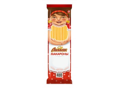 Макароны ЛИМАК высш сорт группа В Лапша широкая 450 гр.