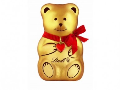 Новогодний подарок шоколадный Медвежонок LINDT, 100г, 1 штука