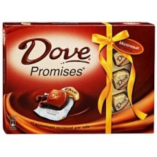 Шоколадные конфеты DOVE PROMISES Ассорти, 118г, 1 штука