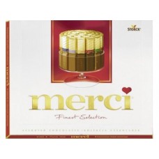 Шоколадные конфеты MERCI Ассорти, 250г, 10 штук