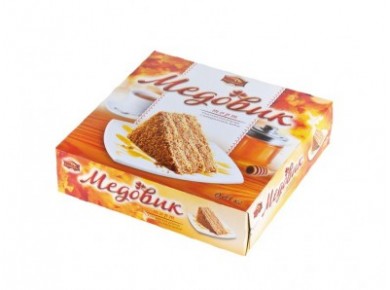 Торт Медовик ЧЕРЁМУШКИ, 630г, 1 штука