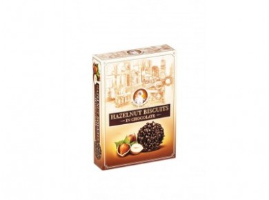 Печенье SANTA BAKERY с фундуком в шоколаде , 170г, 1 штука
