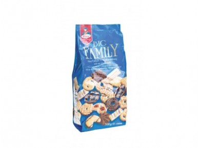 Ассорти BIG FAMILY HGF | HR печенья и вафли, 500г, 1 штука