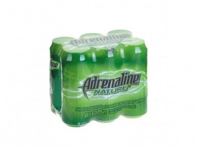 Энергетик ADRENALINE RUSH, 0,5л, 6 штук