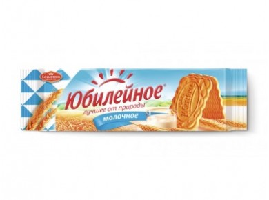 Печенье ЮБИЛЕЙНОЕ молочное , 112 г, 6 упаковок