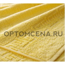 Махровое полотенце Туркменистан 50х90 желтое 400 гр/м2