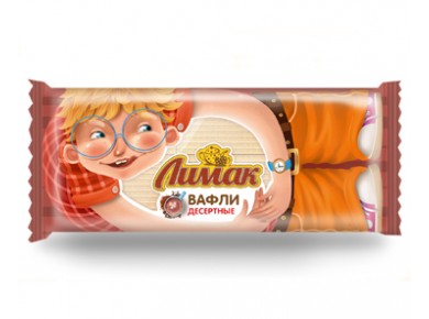 Вафли ЛИМАК десертные (СТО) 220 гр 220 гр, 6 мес