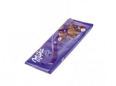 Шоколад MILKA фундук с изюмом, 250г, 1 штука