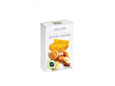 Печенье BUTTER COOCIES с апельсином, 100г, 1 штука