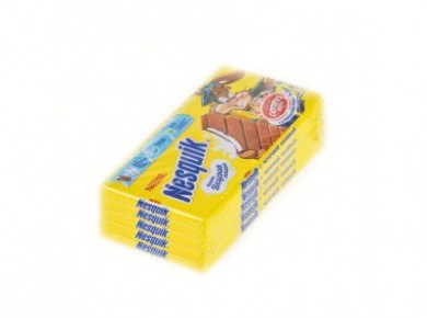 Шоколад NESQUIK молочный, 100г, 5 штук
