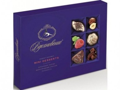 Конфеты ВДОХНОВЕНИЕ Mini Desserts, 165г, 1 штука