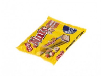Шоколадный батончики NUTS мультипак, 5х30г, 1 штука