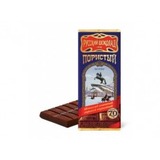 Шоколад РУССКИЙ ШОКОЛАД элитный горький пористый, 90г, 5 штук