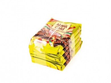 Шоколад ALPEN GOLD Max Fill кукурузные хлопья, малина, фундук, 85г, 5 упаковок