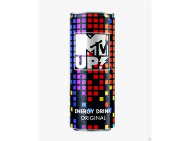 MTV UP! ORIGINAL энергетически напиток , 0,25л, 12 штук NEW 