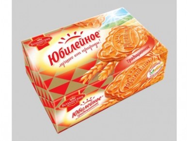 Печенье ЮБИЛЕЙНОЕ традиционное, 150г, 1 упаковка