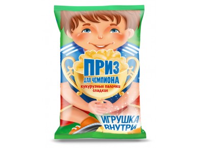Кукурузные палочки ЛИМАК  "Приз для Чемпиона" с подарком 130 гр, 150 суток