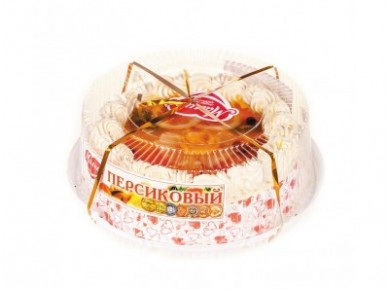 Торт МАЛИКА персиковый, 1500г, 1 штука