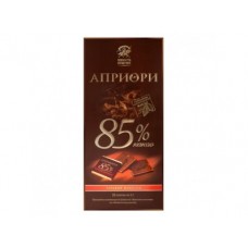 Шоколад АПРИОРИ Горький 85% Какао, 100г, 2 штуки