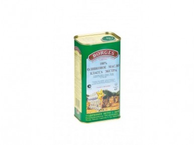 Оливковое масло BORGES extra virgin, 1л, 1 штука