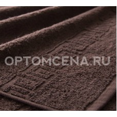 Махровое полотенце Туркменистан 70х140 коричневое 400 гр/м2