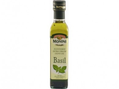 Оливковое масло MONINI с базиликом extra virgin, 250мл, 1 штука